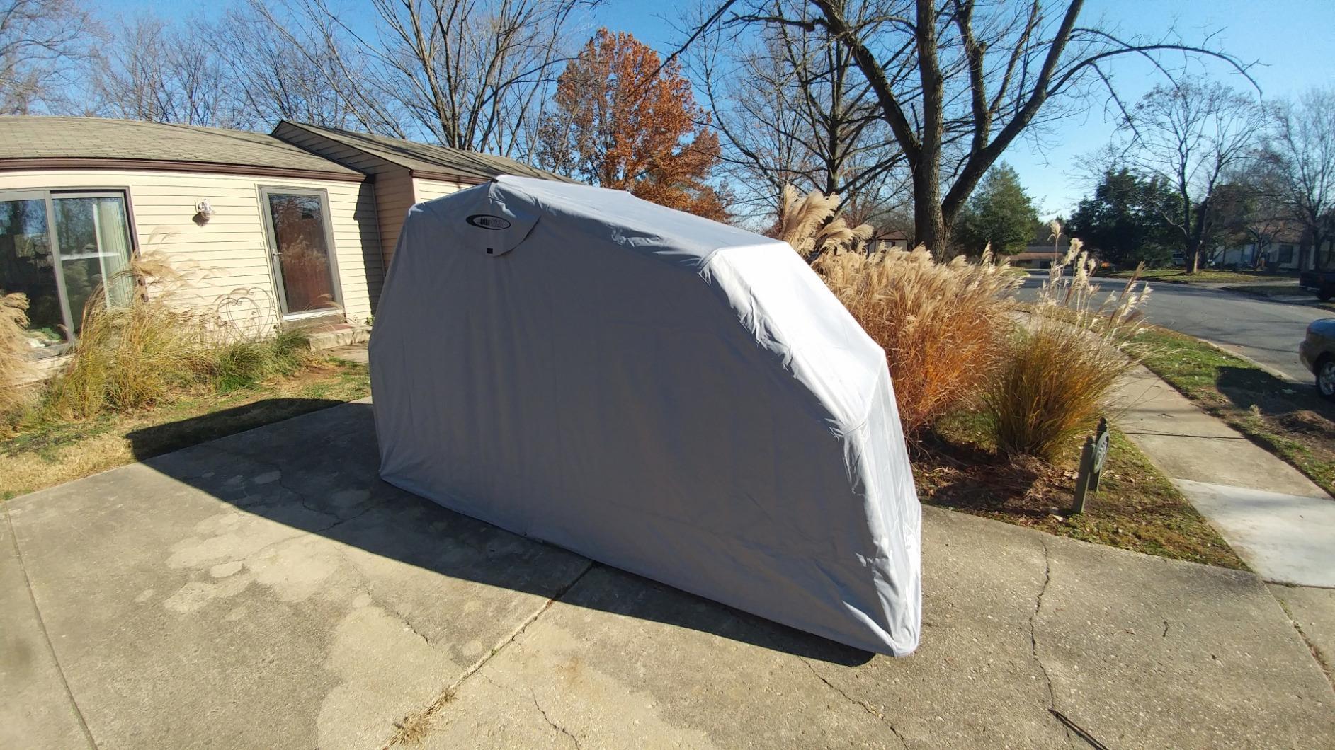 bike cover shed