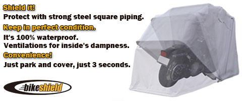 The Bike Shield - Motorcycle Shelter / Garage / Shed / Storage / Outdoor  Cover / Cover / Protection / Tent