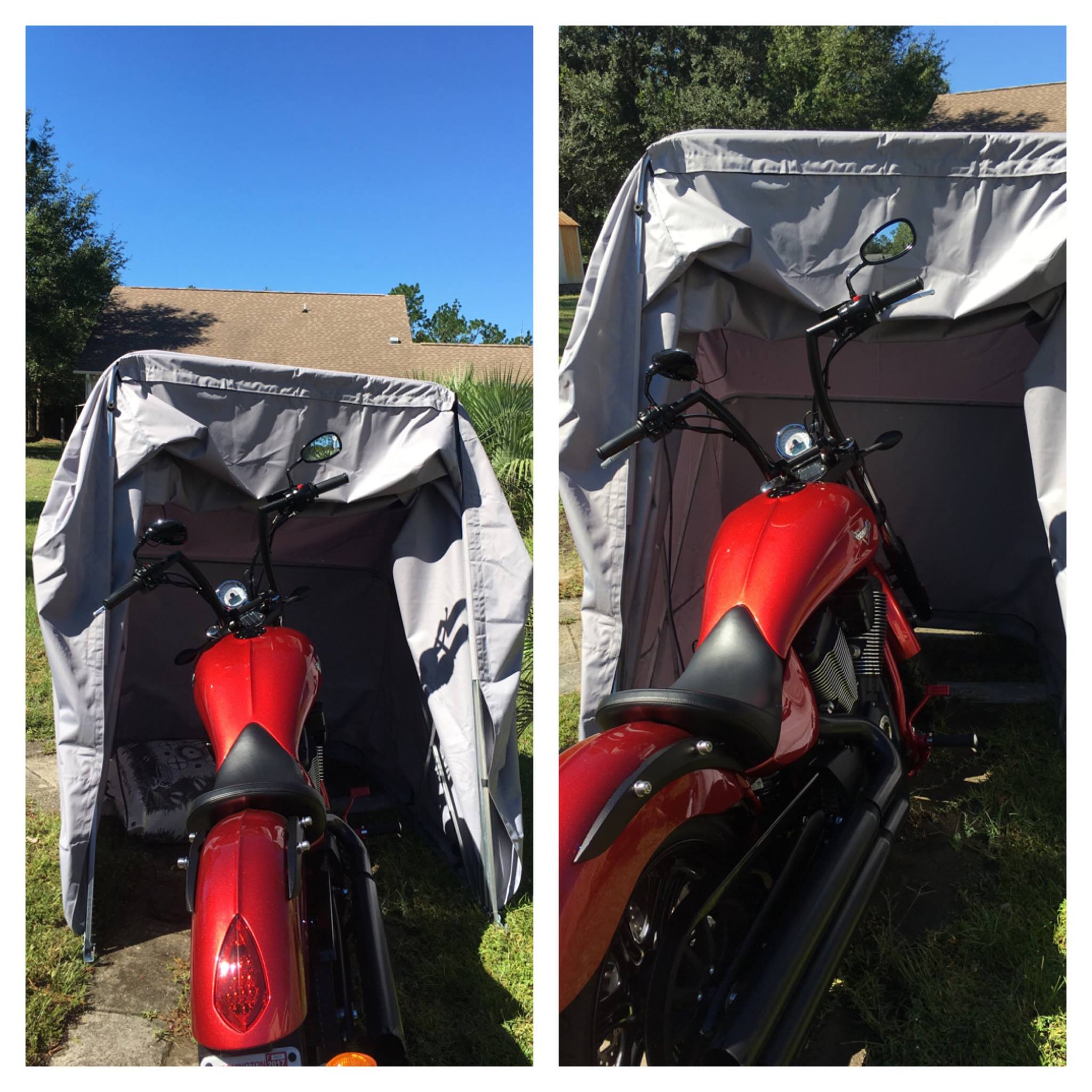 The Bike Shield Motorcycle Shelter / Garage / Shed / Storage